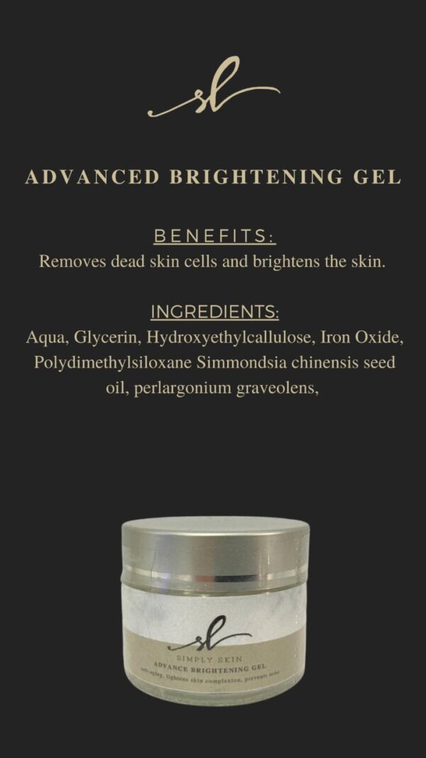 SimplySkin Advanced Brightening Gel - Image 2